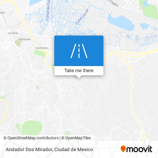 Andador Dos Mirador map