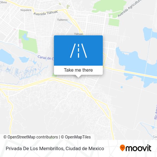 Mapa de Privada De Los Membrillos