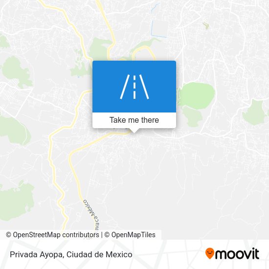 Mapa de Privada Ayopa