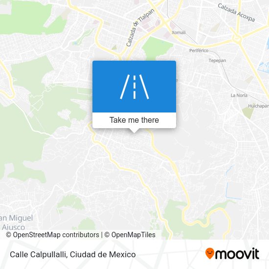 Calle Calpullalli map