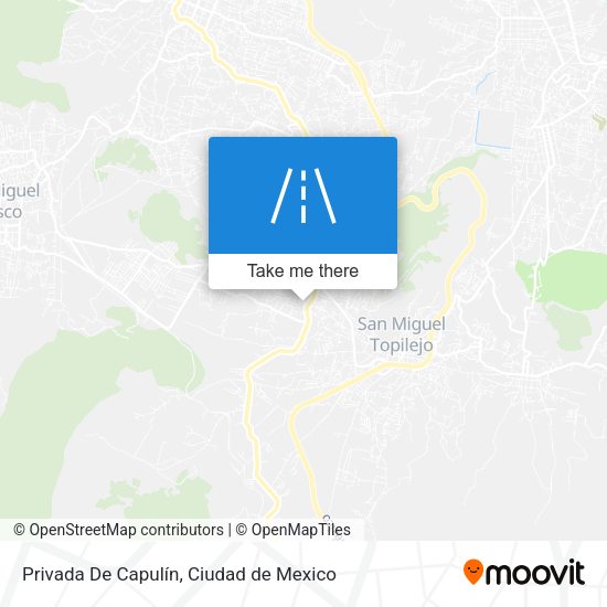 Privada De Capulín map