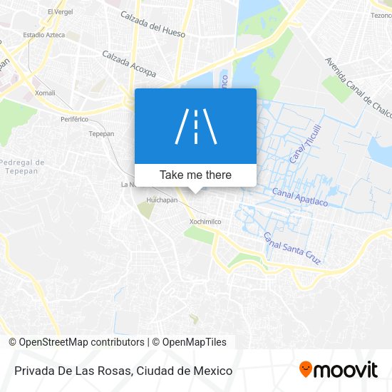 Privada De Las Rosas map