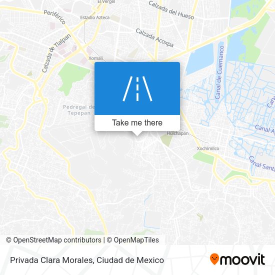Mapa de Privada Clara Morales
