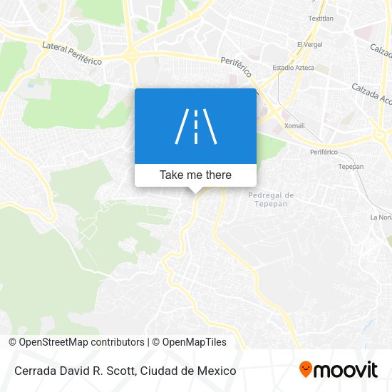 Cerrada David R. Scott map
