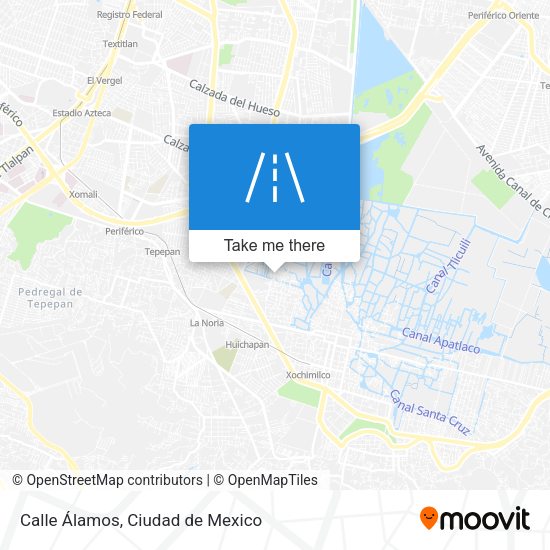 Calle Álamos map