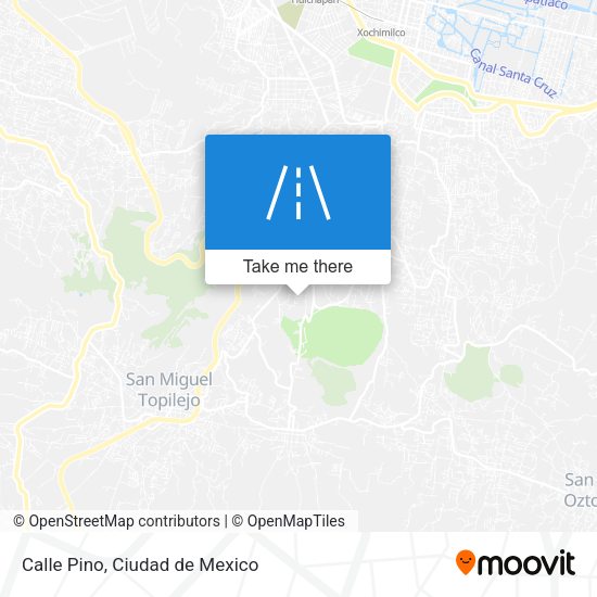 Mapa de Calle Pino
