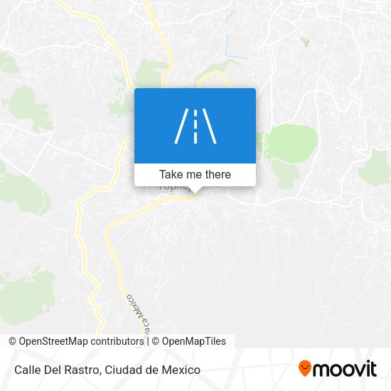 Calle Del Rastro map
