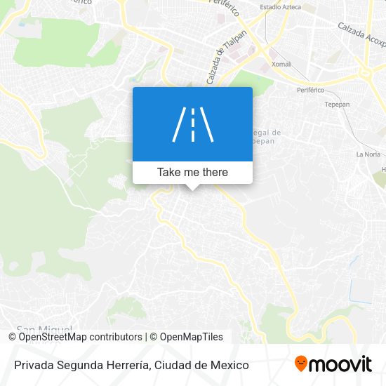 Privada Segunda Herrería map