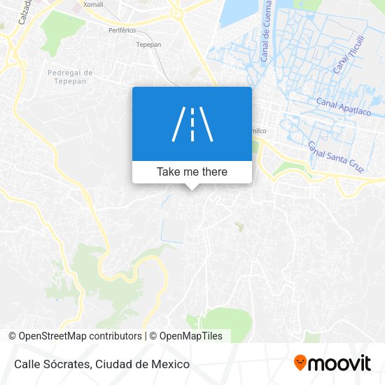 Calle Sócrates map