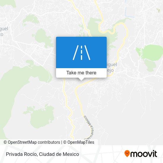 Mapa de Privada Rocío