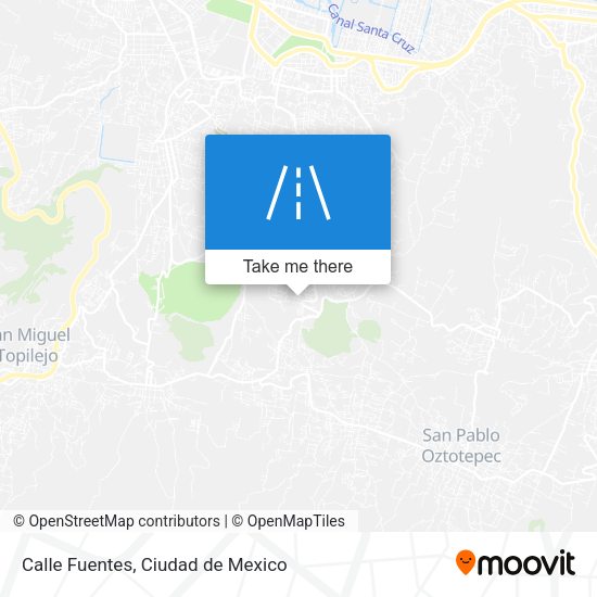 Mapa de Calle Fuentes