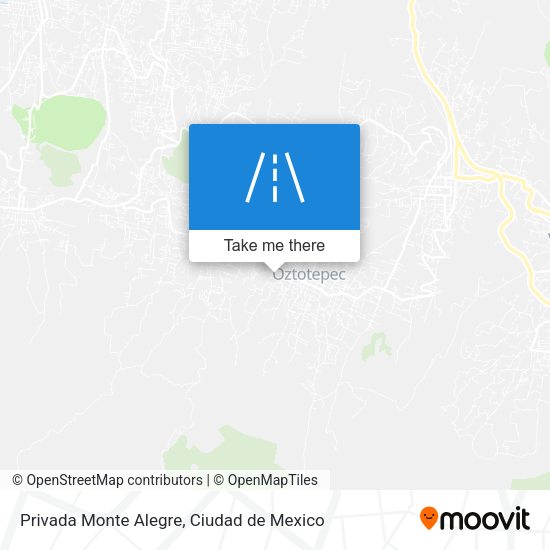 Privada Monte Alegre map