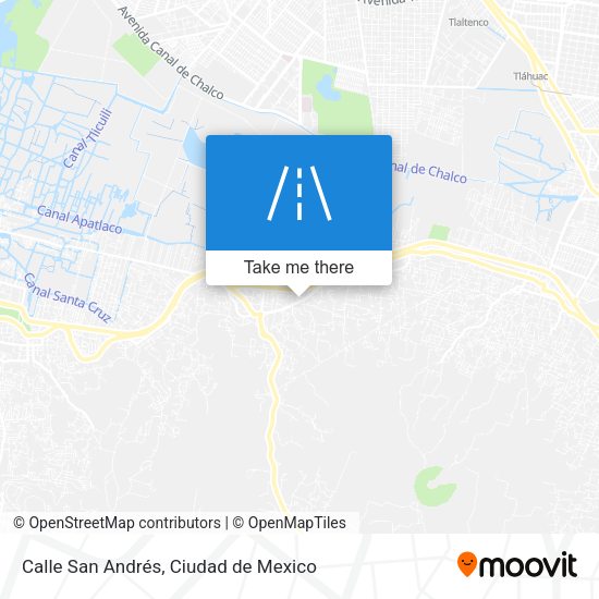 Calle San Andrés map