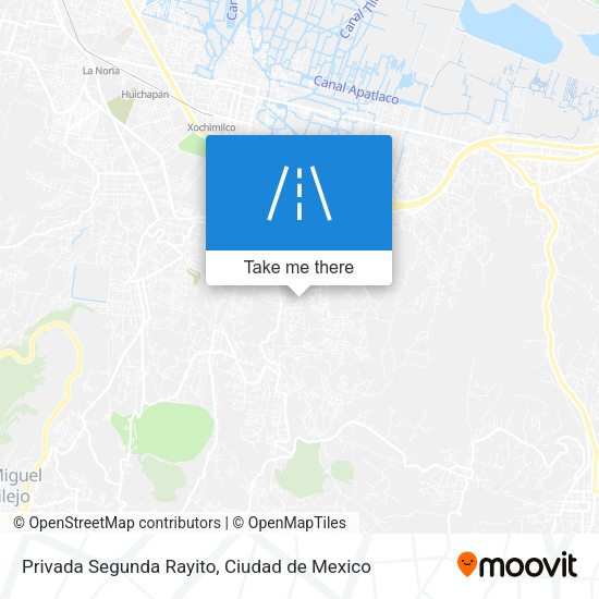 Privada Segunda Rayito map