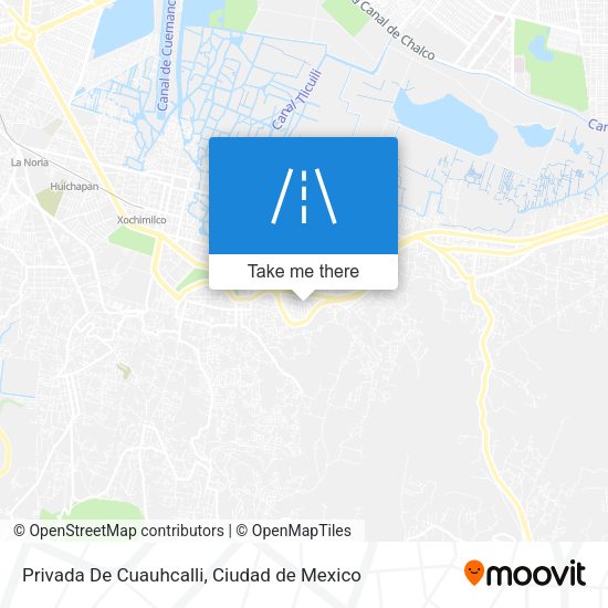Privada De Cuauhcalli map