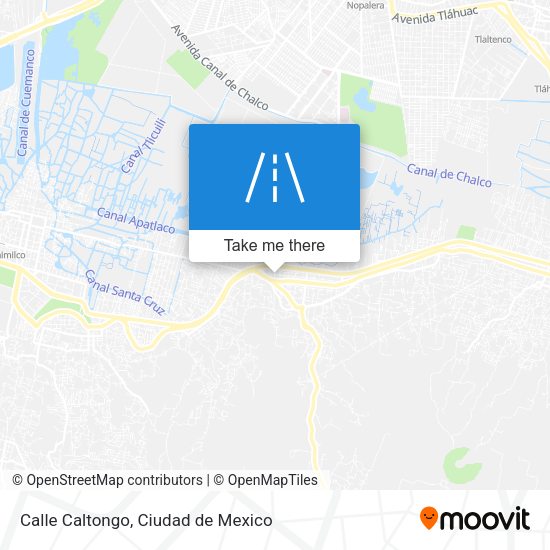 Calle Caltongo map