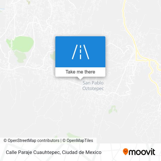 Calle Paraje Cuauhtepec map