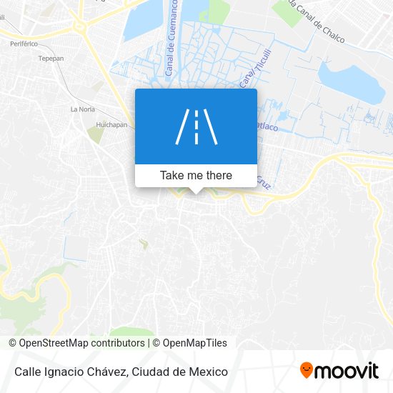 Calle Ignacio Chávez map