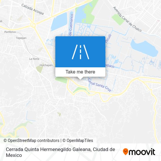 Cerrada Quinta Hermenegildo Galeana map