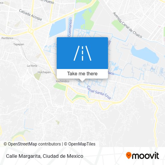 Calle Margarita map