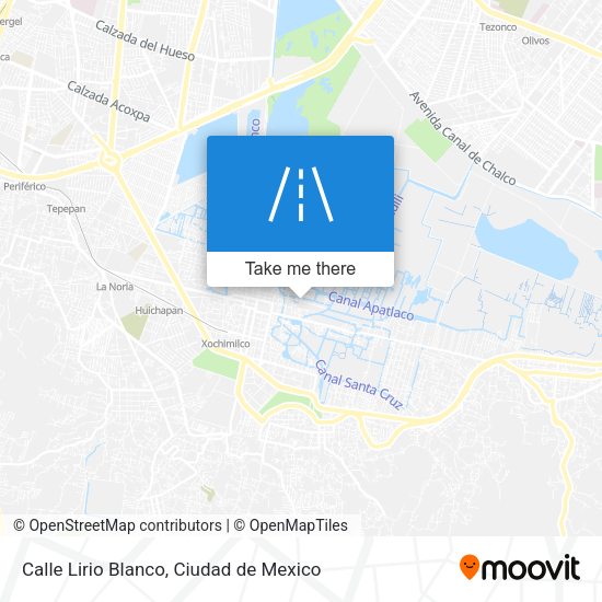 Mapa de Calle Lirio Blanco