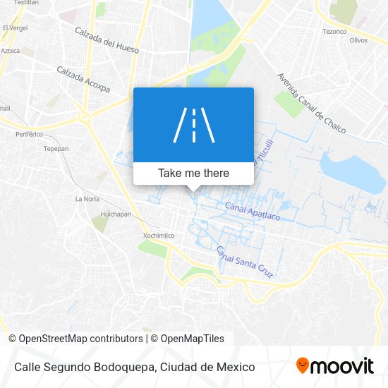 Calle Segundo Bodoquepa map