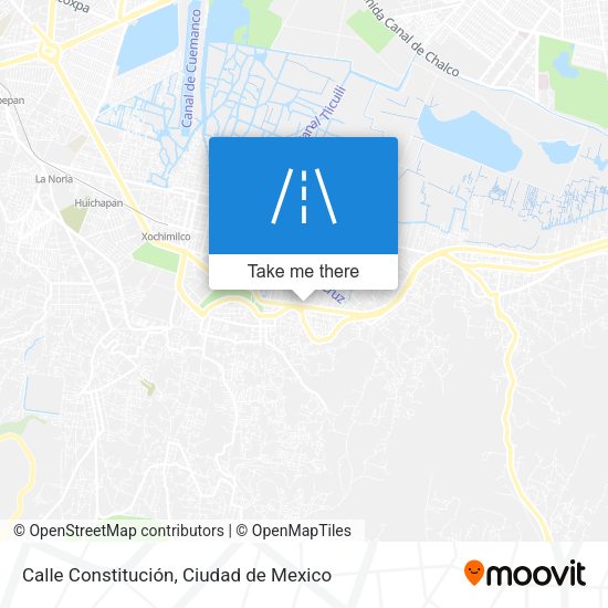 Mapa de Calle Constitución