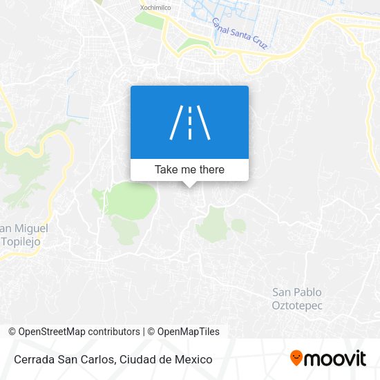 Mapa de Cerrada San Carlos