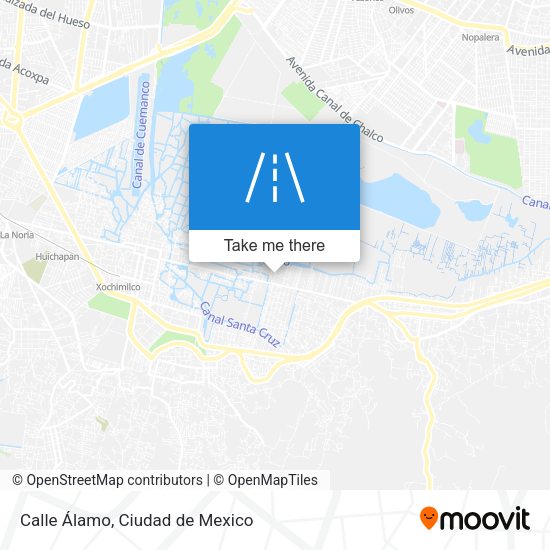 Calle Álamo map