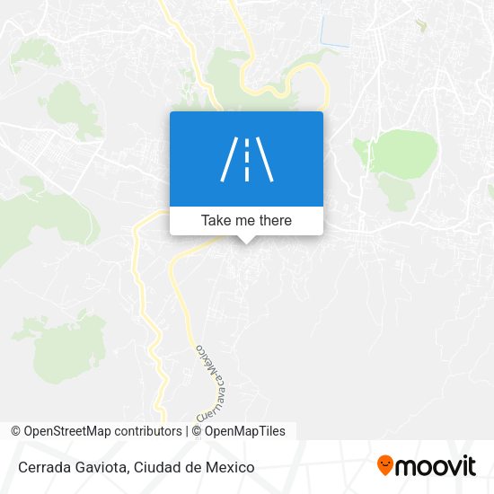 Cerrada Gaviota map