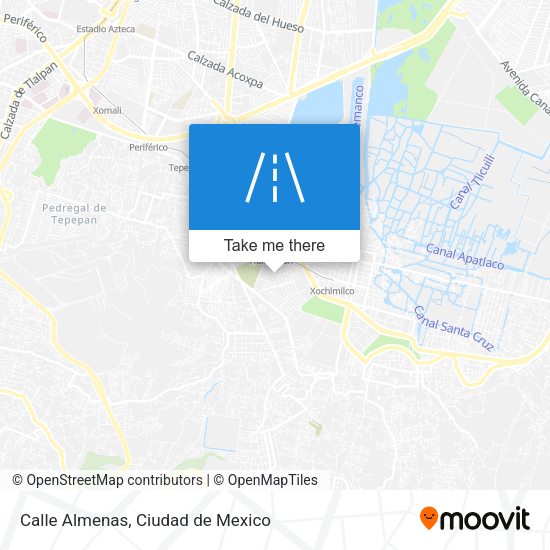 Calle Almenas map