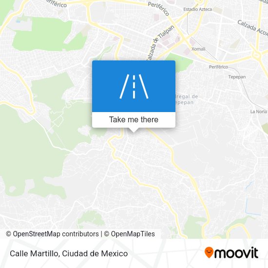 Calle Martillo map
