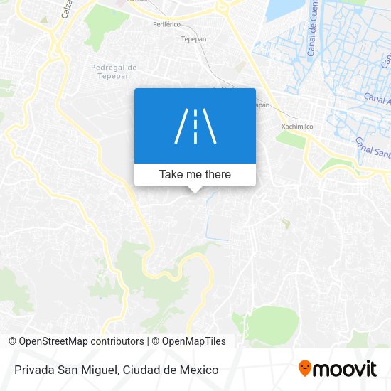 Mapa de Privada San Miguel