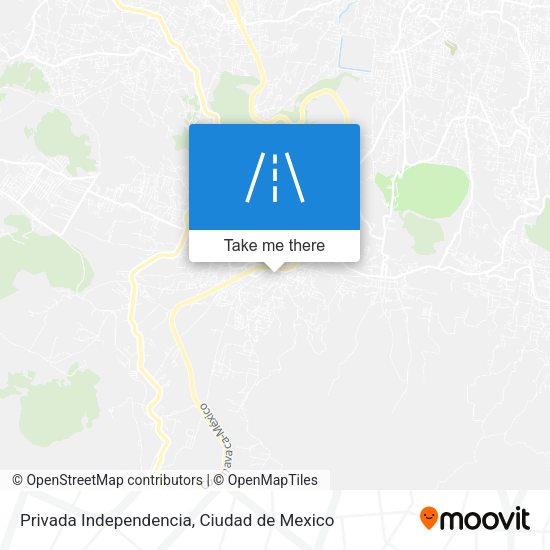 Mapa de Privada Independencia