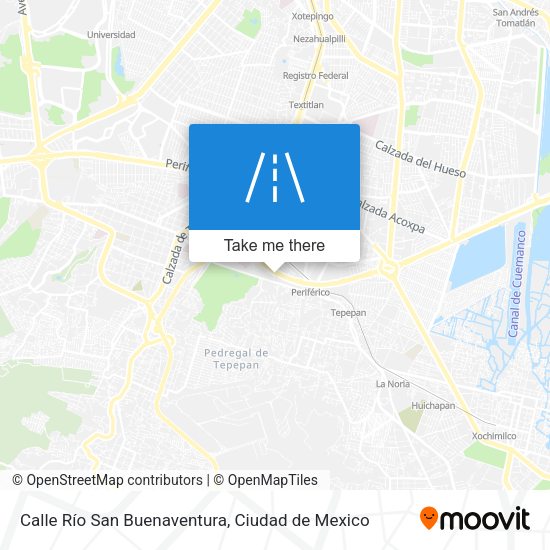 Calle Río San Buenaventura map