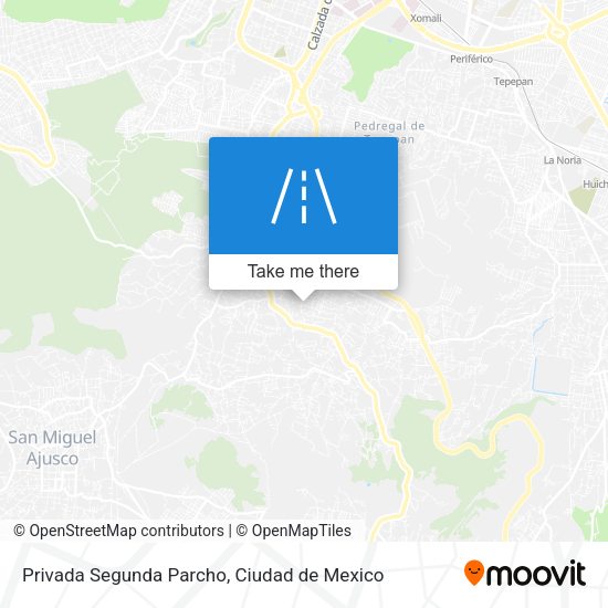 Privada Segunda Parcho map