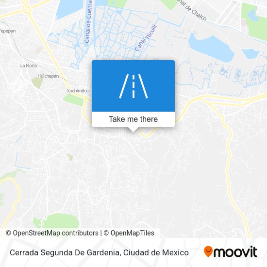Mapa de Cerrada Segunda De Gardenia