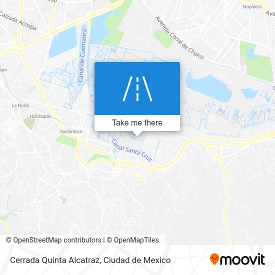 Cerrada Quinta Alcatraz map