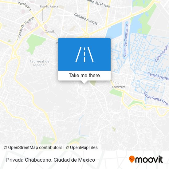 Privada Chabacano map
