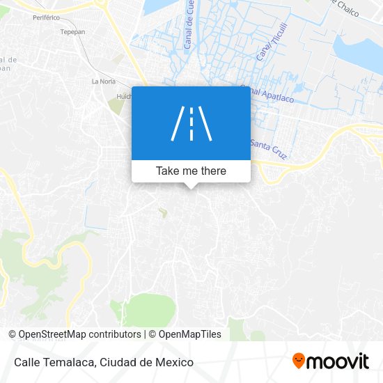 Mapa de Calle Temalaca