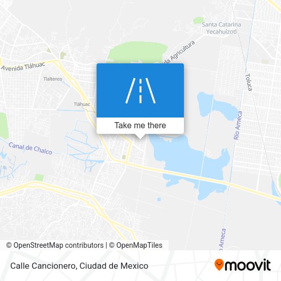 Mapa de Calle Cancionero