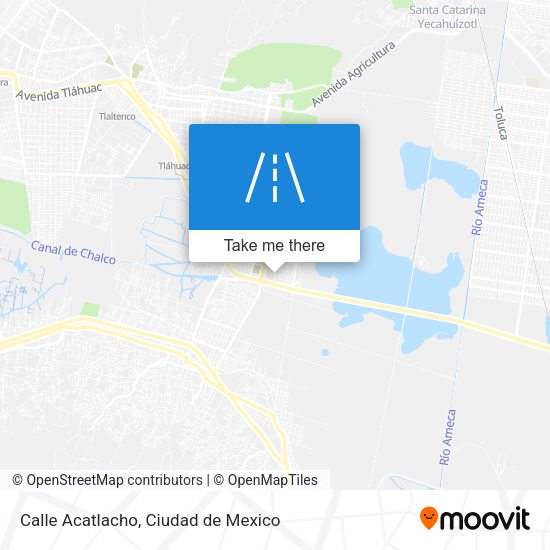 Mapa de Calle Acatlacho