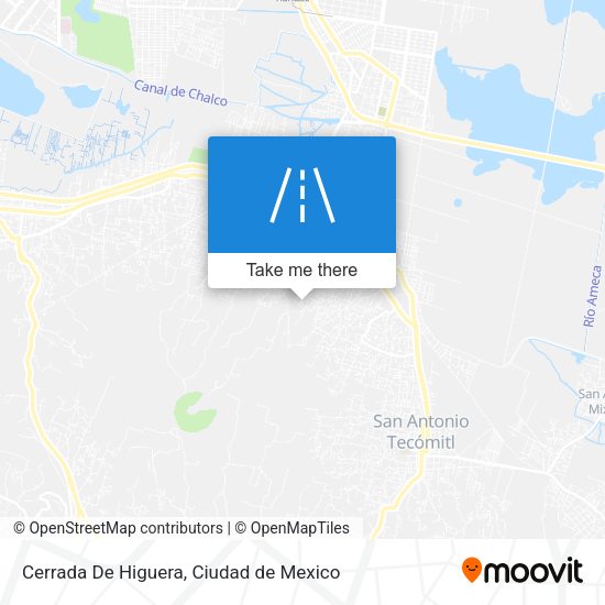 Cerrada De Higuera map
