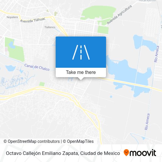 Mapa de Octavo Callejón Emiliano Zapata