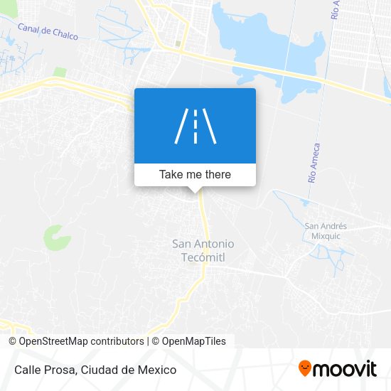 Mapa de Calle Prosa