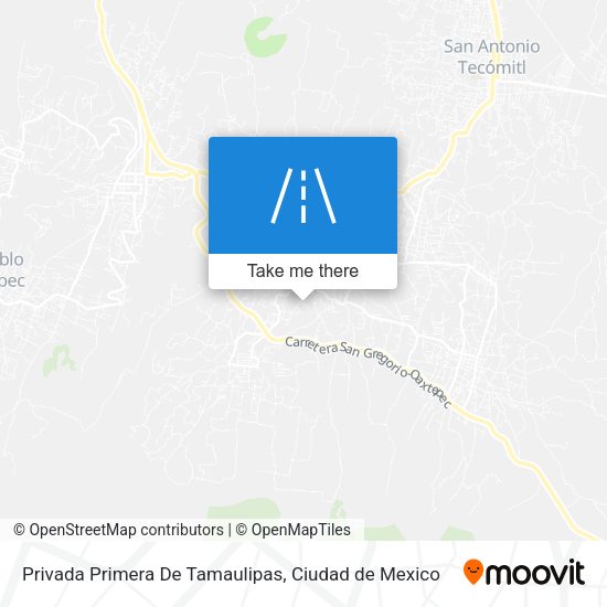 Privada Primera De Tamaulipas map