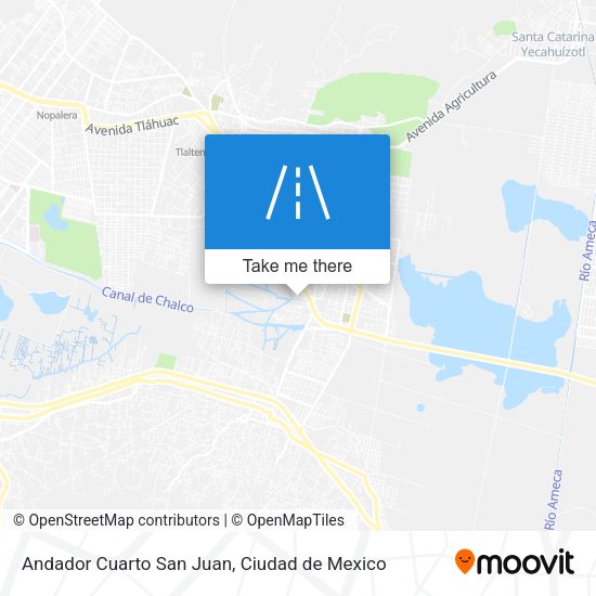 Andador Cuarto San Juan map