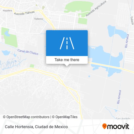 Calle Hortensia map