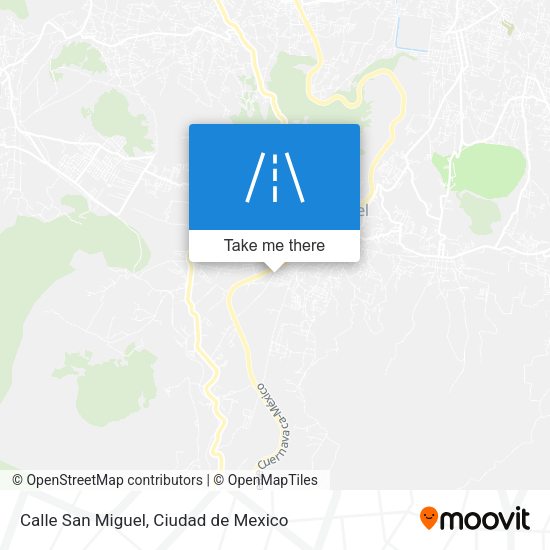 Calle San Miguel map
