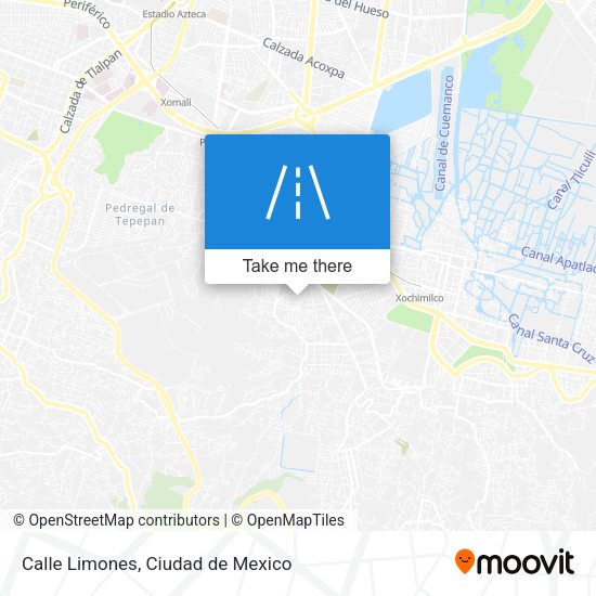Calle Limones map